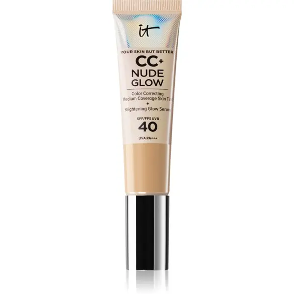 IT Cosmetics IT Cosmetics Your Skin But Better CC + Nude Glow CC krema za sjaj lica SPF 40 Fair Light 32 ml
