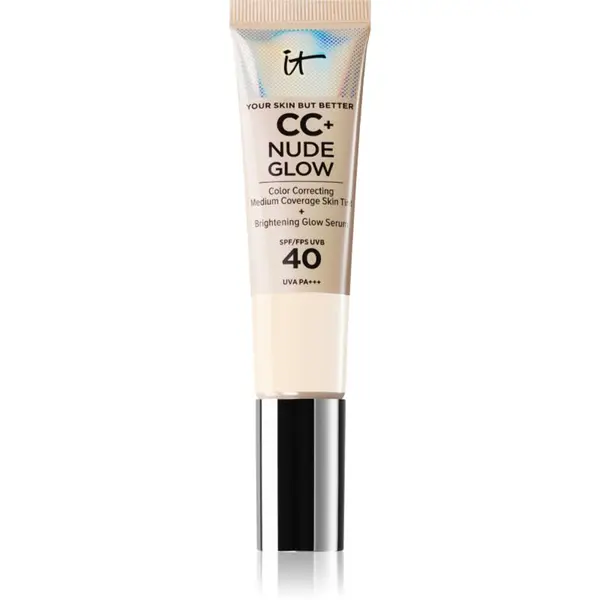 IT Cosmetics IT Cosmetics Your Skin But Better CC + Nude Glow CC krema za sjaj lica SPF 40 Fair Porcelain 32 ml