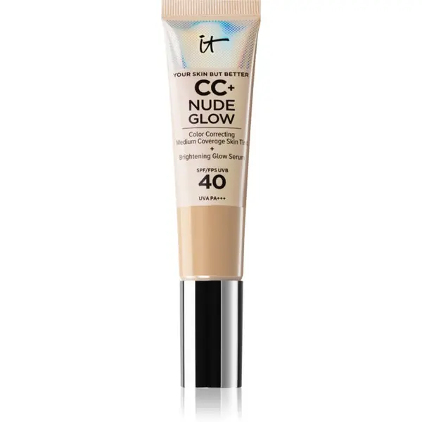 IT Cosmetics IT Cosmetics Your Skin But Better CC + Nude Glow CC krema za sjaj lica SPF 40 Medium 32 ml