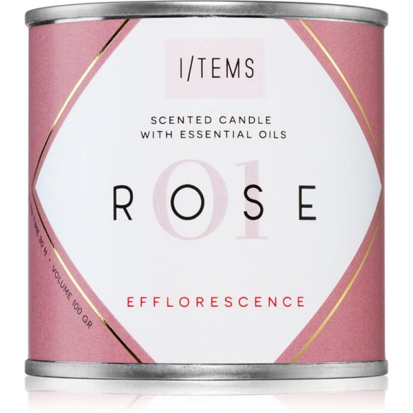 I/TEMS I/TEMS Essential 01 / Rose mirisna svijeća 100 g