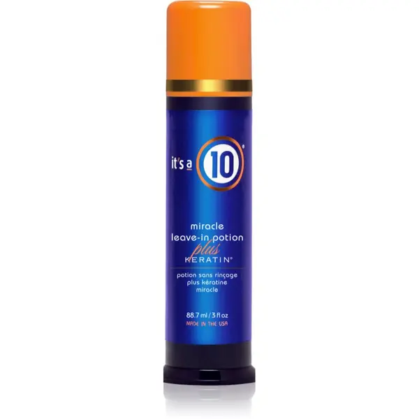 it's a 10 it's a 10 Plus Keratin Miracle Leave-in Potion balzam bez ispiranja za sjajnu i mekanu kosu 88.7 ml