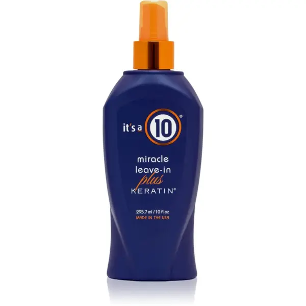 it's a 10 it's a 10 Plus Keratin Miracle Leave-in regenerator bez ispiranja za oštećenu i obojenu kosu 295.7 ml