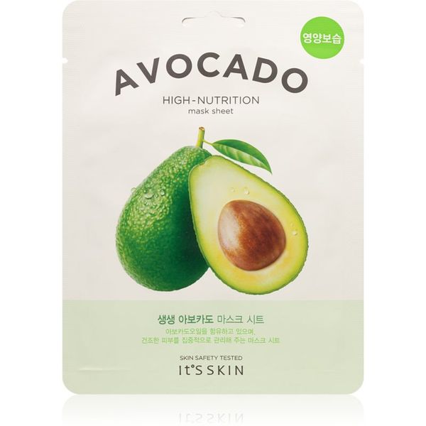 It´s Skin It´s Skin The Fresh Mask Avocado Sheet maska s visoko hidratantnim i hranjivim učinkom 21 g