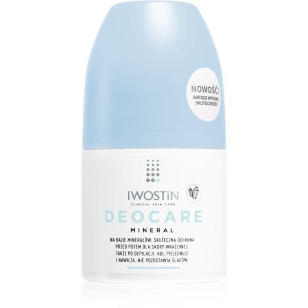 Iwostin Iwostin Deocare Mineral antiperspirant roll-on za vrlo osjetljivu kožu s mineralima 50 ml