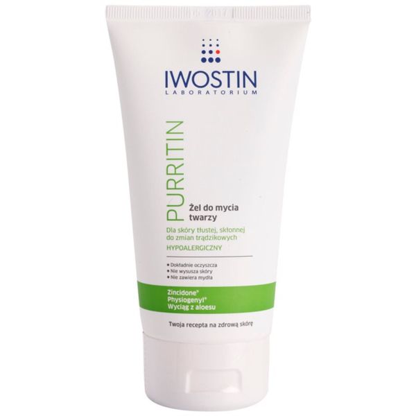 Iwostin Iwostin Purritin gel za pranje za masno lice sklono aknama 150 ml