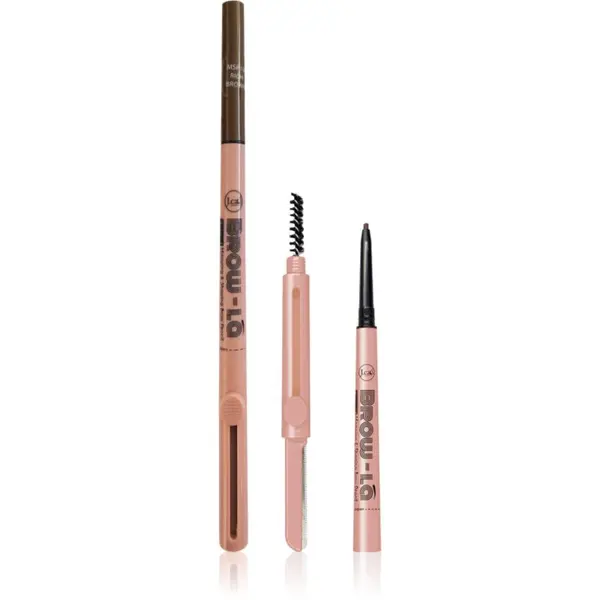 J.Cat Beauty J.Cat Beauty Brow-LA olovka za obrve sa četkicom nijansa 104 Rich Brown 0.08 g