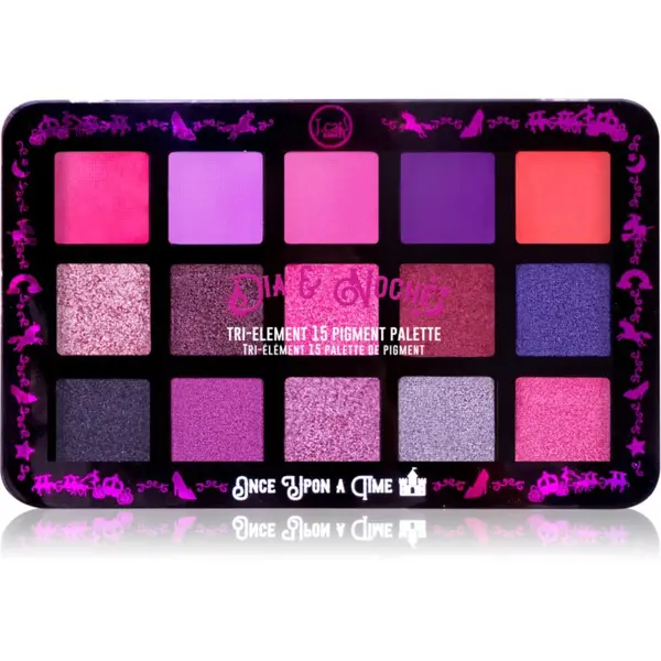 J.Cat Beauty J.Cat Beauty Dia & Noche paleta sjenila za oči nijansa 105 Once Upon A Time 16 g