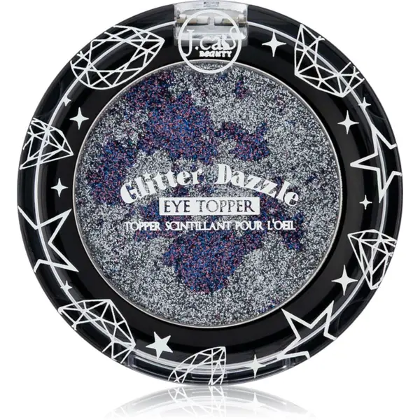 J.Cat Beauty J.Cat Beauty Glitter Dazzle sjenilo za oči sa šljokicama nijansa 101 Less Bitter, More Glitter 1.2 g