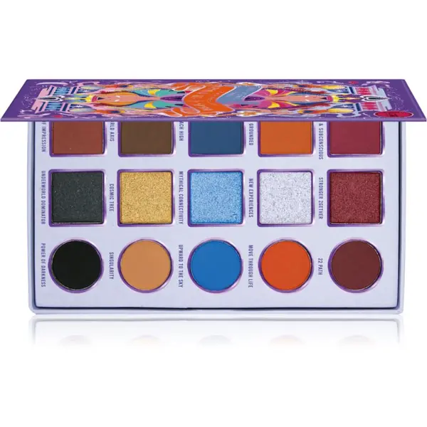 J.Cat Beauty J.Cat Beauty House of Queens paleta sjenila za oči nijansa 103 Royal Tea and Spade 12.5 g