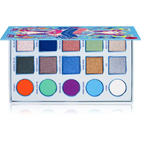 J.Cat Beauty J.Cat Beauty House of Queens paleta sjenila za oči nijansa 104 Diamond Dealer 12.5 g