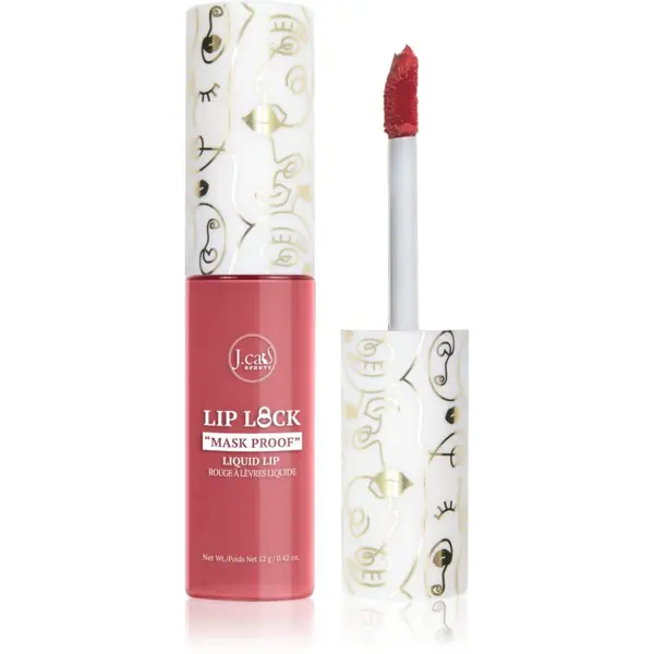 J.Cat Beauty J.Cat Beauty Lip Lock dugotrajni tekući ruž za usne s mat efektom nijansa 108 Blessed 10 g