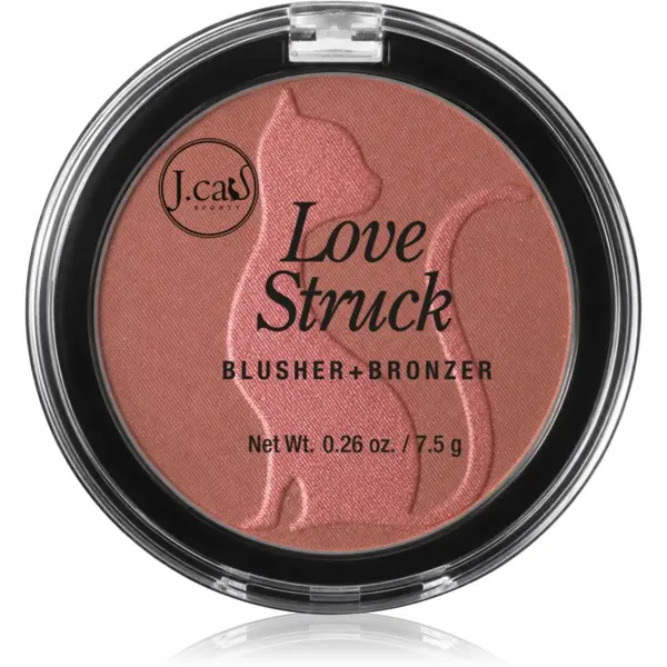 J.Cat Beauty J.Cat Beauty Love Struck bronzer i rumenilo nijansa 110 Babe 7.5 g