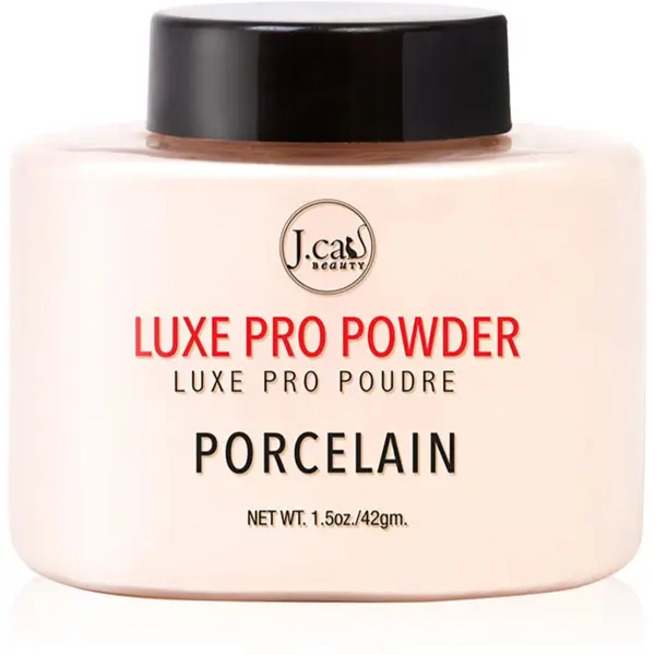 J.Cat Beauty J.Cat Beauty Luxe Pro puder za fiksiranje u prahu s mat efektom nijansa 103 Porcelain 42 g