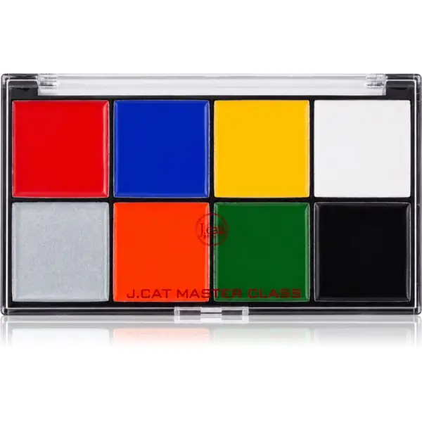 J.Cat Beauty J.Cat Beauty Master Class multifunkcionalna paleta za lice i tijelo nijansa 103 Bold Primary 21 g