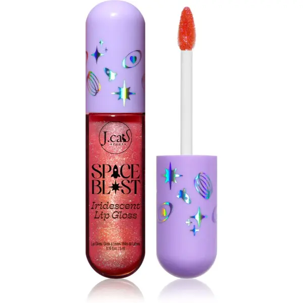 J.Cat Beauty J.Cat Beauty Space Blast sjajilo za usne s bojom koja se mijenja nijansa 104 Amber Polish 5 ml