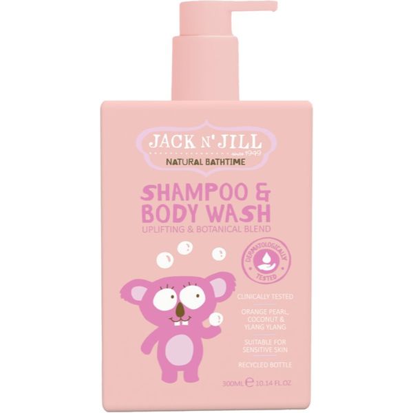Jack N’ Jill Jack N’ Jill Natural Bathtime Shampoo & Body Wash šampon i gel za tuširanje za djecu 300 ml