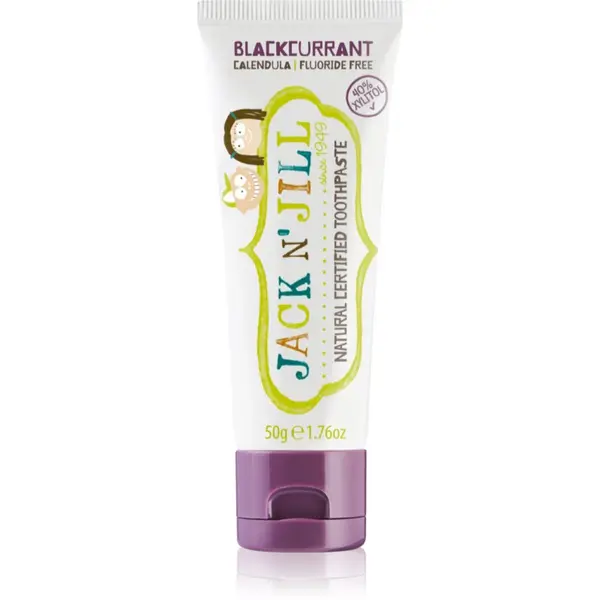 Jack N’ Jill Jack N’ Jill Natural prirodna zubna pasta za djecu okus Blackcurrant 50 g