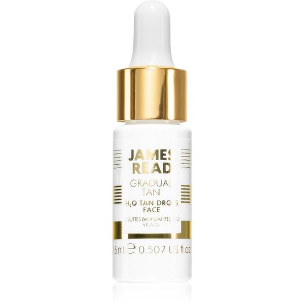 James Read James Read Gradual Tan H2O Tan Drops kapi za samotamnjenje za lice 15 ml