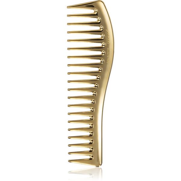 Janeke Janeke Gold Line Wavy Comb for Gel Application češalj za kosu za nanošenje proizvoda u gelu 18,5 x 5 cm 1 kom