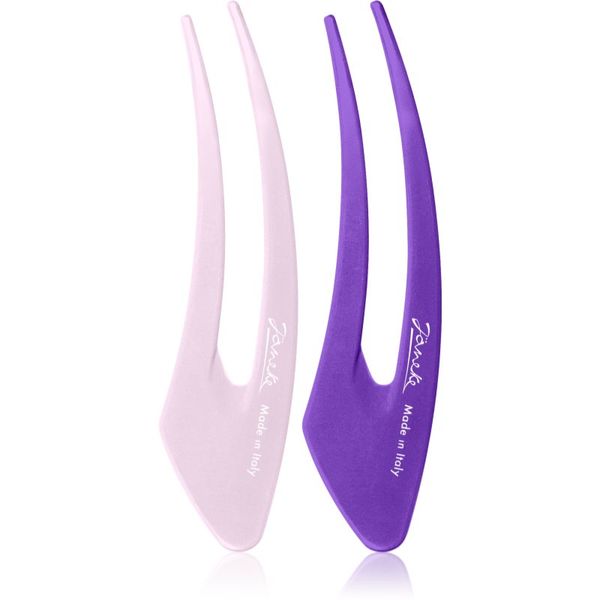 Janeke Janeke Hair Clip ukosnice za kosu Purple 2x15 cm