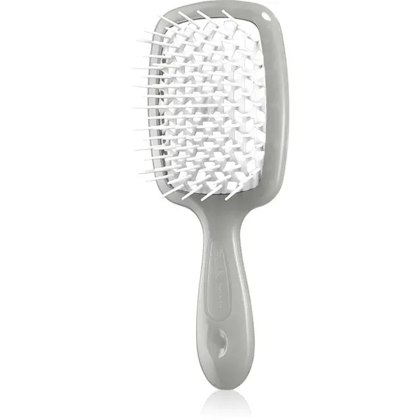 Janeke Janeke The Original SuperBrush Small male plosnate četke za kosu za kosu Yellow 1 kom