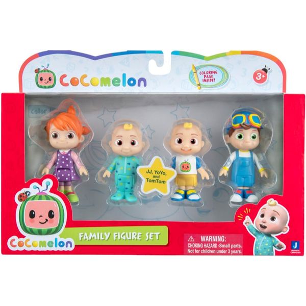 Jas Cocomelon Jas Cocomelon Family Figure Set set igračaka 3y+ 4 kom