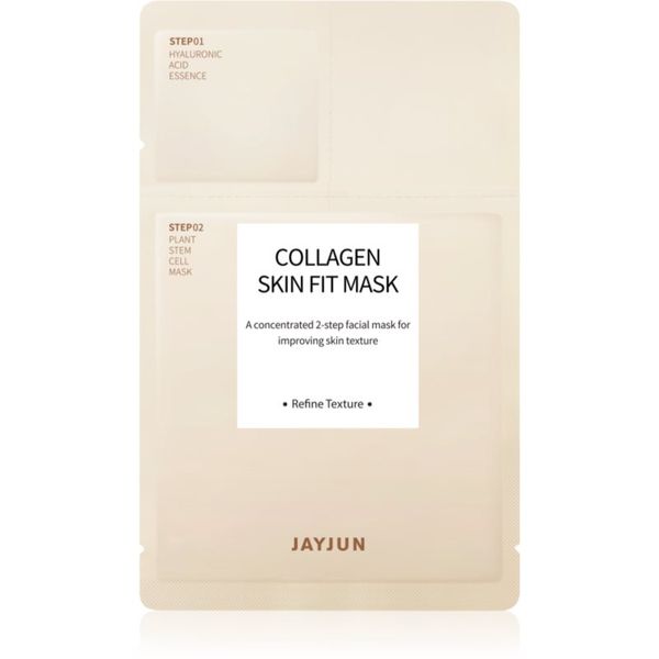 Jayjun Jayjun Collagen Skin Fit hranjiva maska za obnavljanje kože lica za umornu kožu lica 1 kom
