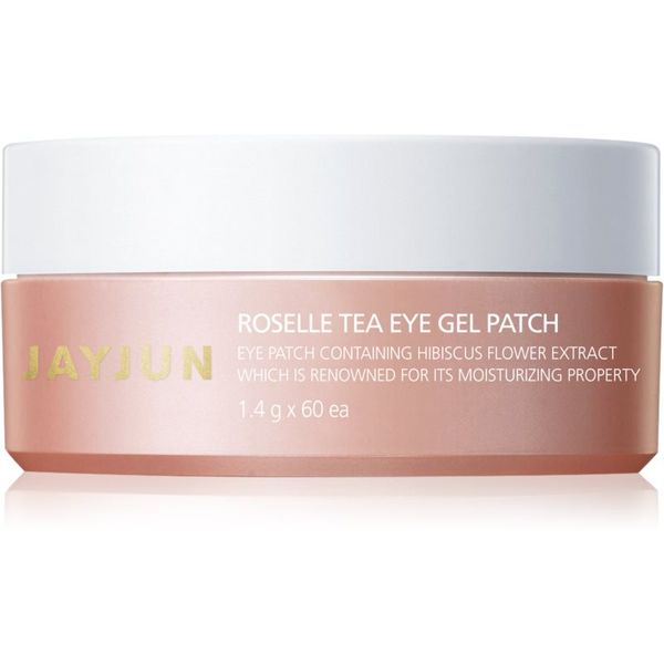 Jayjun Jayjun Eye Gel Patch Roselle Tea hidrogel maska za područje oko očiju protiv oticanja i tamnih krugova 60x1,4 g