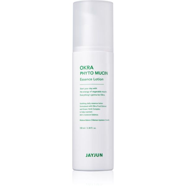 Jayjun Jayjun Okra Phyto Mucin esencija za obnavljanje kože lica s umirujućim djelovanjem 100 ml