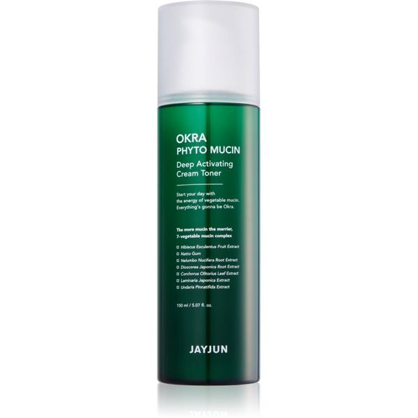 Jayjun Jayjun Okra Phyto Mucin kremasti toner za ishranu i hidrataciju 150 ml