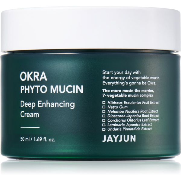 Jayjun Jayjun Okra Phyto Mucin revitalizirajuća hidratantna krema za lice 50 ml