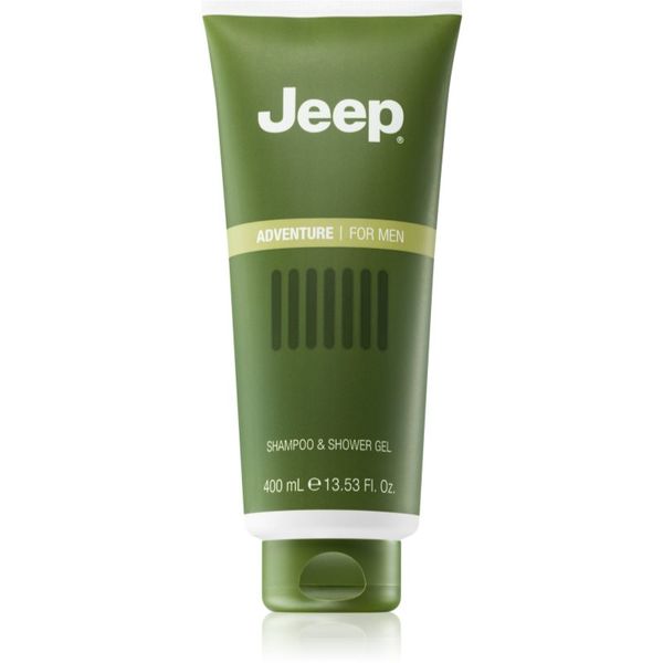 Jeep Jeep Adventure šampon i gel za tuširanje 2 u 1 za muškarce 400 ml