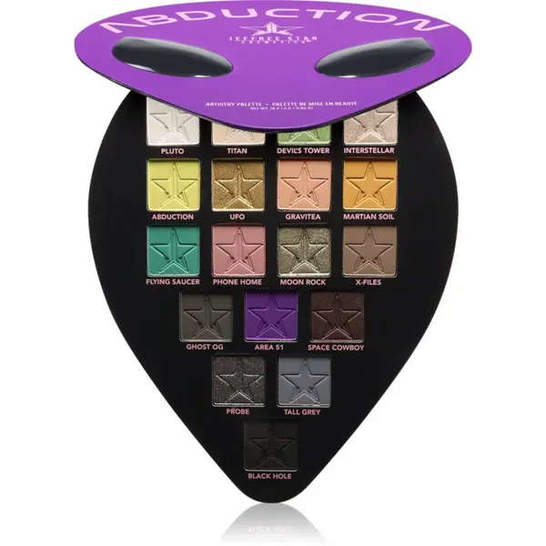 Jeffree Star Cosmetics Jeffree Star Cosmetics Abduction Artistry Eye Palette paleta sjenila za oči 18x1.5 g