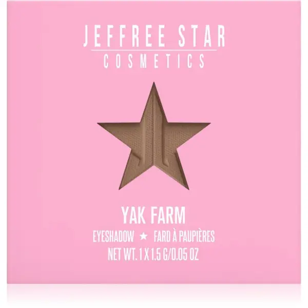 Jeffree Star Cosmetics Jeffree Star Cosmetics Artistry Single Eyeshadow sjenilo za oči nijansa Yak Farm 1.5 g