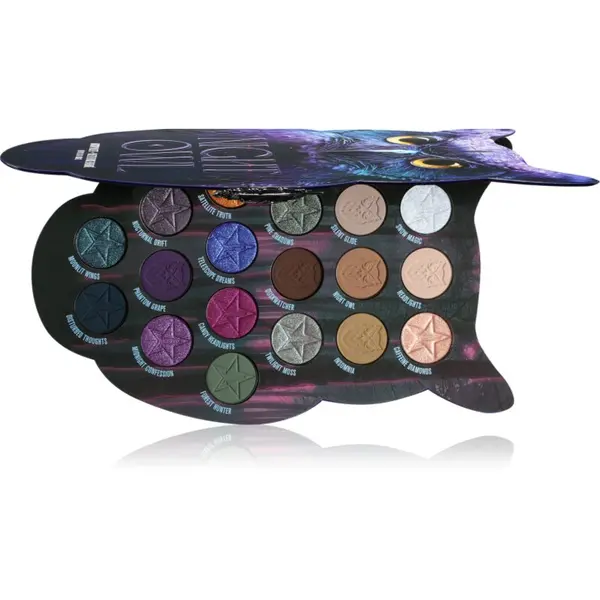 Jeffree Star Cosmetics Jeffree Star Cosmetics Artisty Palette Night Owl paleta sjenila za oči 18x1 g