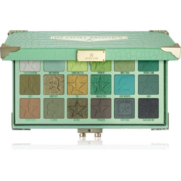 Jeffree Star Cosmetics Jeffree Star Cosmetics Blood Money paleta sjenila za oči 18x1,5 g