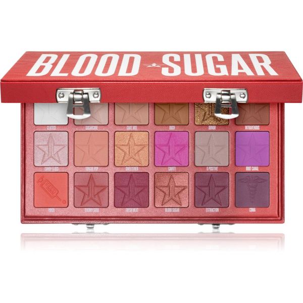 Jeffree Star Cosmetics Jeffree Star Cosmetics Blood Sugar paleta sjenila za oči 18x1,5 g