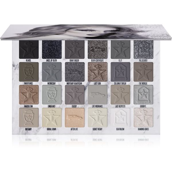 Jeffree Star Cosmetics Jeffree Star Cosmetics Cremated Artistry paleta sjenila za oči 24x1,5 g