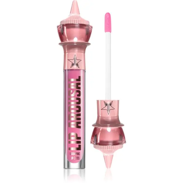Jeffree Star Cosmetics Jeffree Star Cosmetics Orgy 2 Lip Arousal Plumpin Lip Gloss sjajilo za usne s plumping efektom nijansa Pink Robe 4 ml