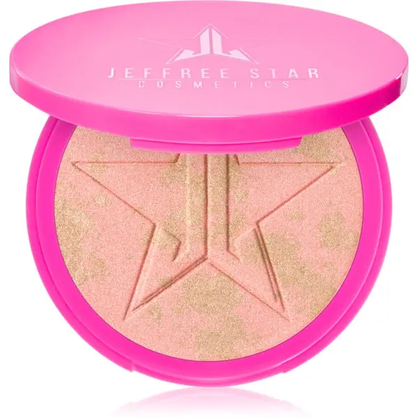 Jeffree Star Cosmetics Jeffree Star Cosmetics Skin Frost™ Blush Highlighter highlighter i rumenilo u jednom nijansa Peach & Desist 16.5 g