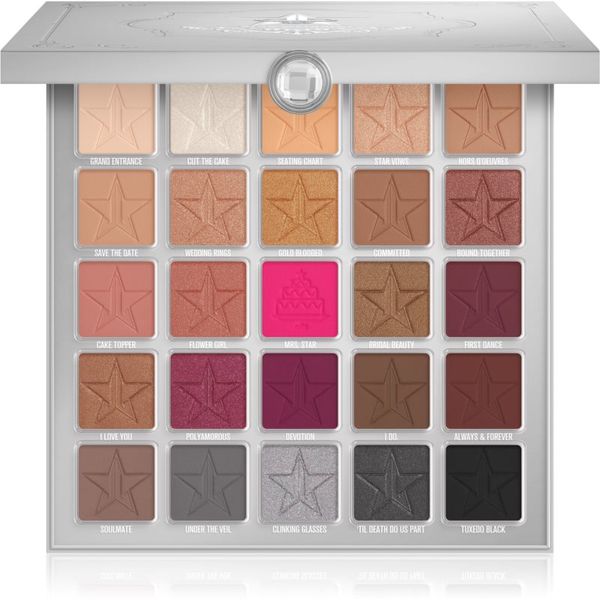 Jeffree Star Cosmetics Jeffree Star Cosmetics Star Wedding paleta sjenila za oči 25x1,5 g