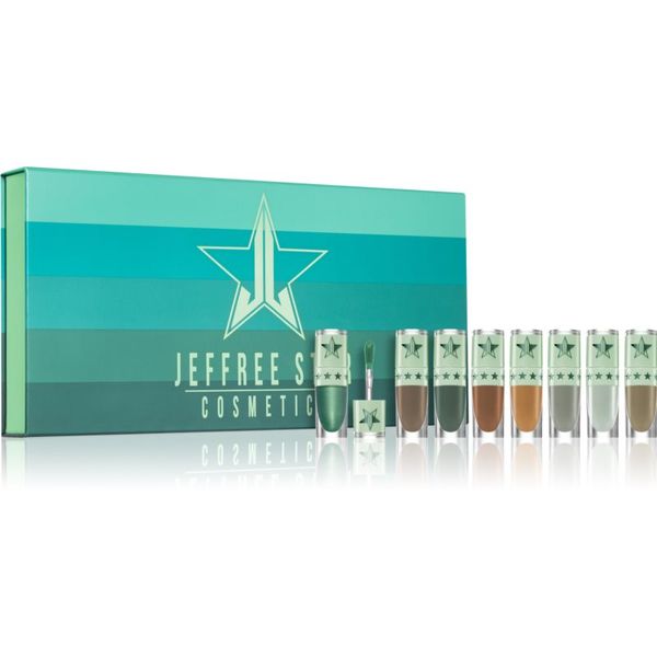Jeffree Star Cosmetics Jeffree Star Cosmetics Velour Liquid Lipstick set tekućih ruževa Green nijansa