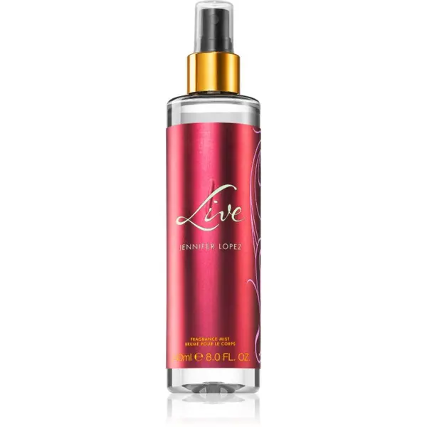 Jennifer Lopez Jennifer Lopez Live sprej za tijelo za žene 240 ml