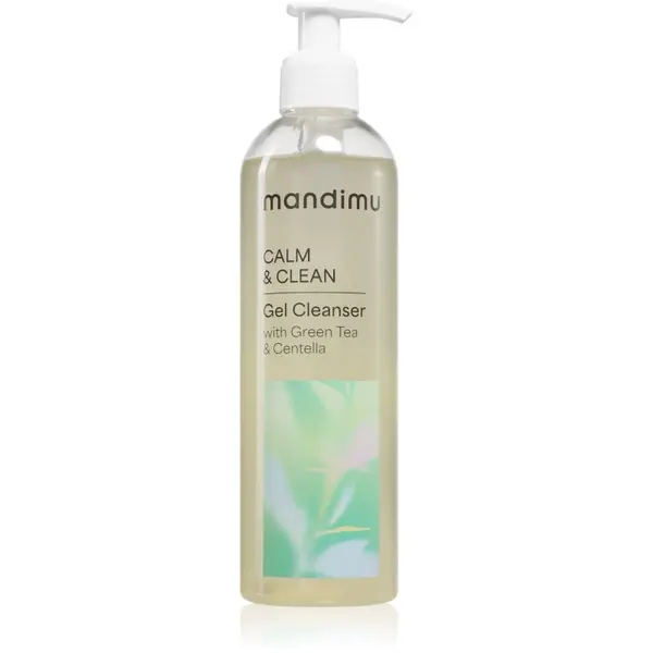 Jíme zdravě Jíme zdravě Mandimu Calm & Clean Gel Cleanser emulzija za čišćenje sa zelenim čajem 250 ml