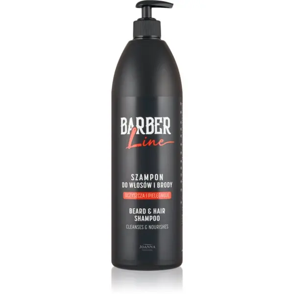 Joanna Joanna Barber Line Beard and Hair Shampoo šampon za kosu i bradu za muškarce 1000 ml