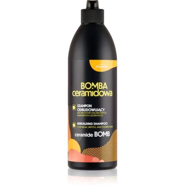Joanna Joanna Ceramide Bomb Rebuilding Shampoo regenerirajući šampon za lomljivu i iscrpljenu kosu 500 ml