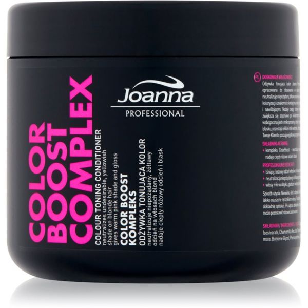Joanna Joanna Color Boost Complex hidratantni regenerator za neutralizaciju žutih tonova 500 g