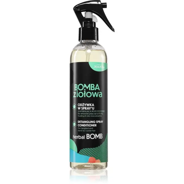 Joanna Joanna Herbal Bomb Detangling Spray Conditioner sprej za jednostavno raščešljavanje kose 300 ml