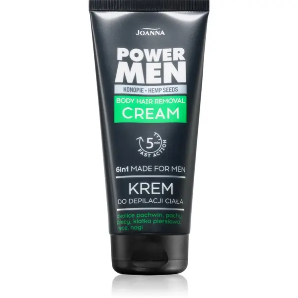 Joanna Joanna Power Men Body Hair Removal krema za depilaciju za muškarce 150 ml