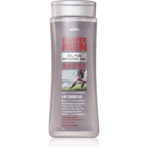 Joanna Joanna Power Men gel za tuširanje 5 u 1 za muškarce 300 ml